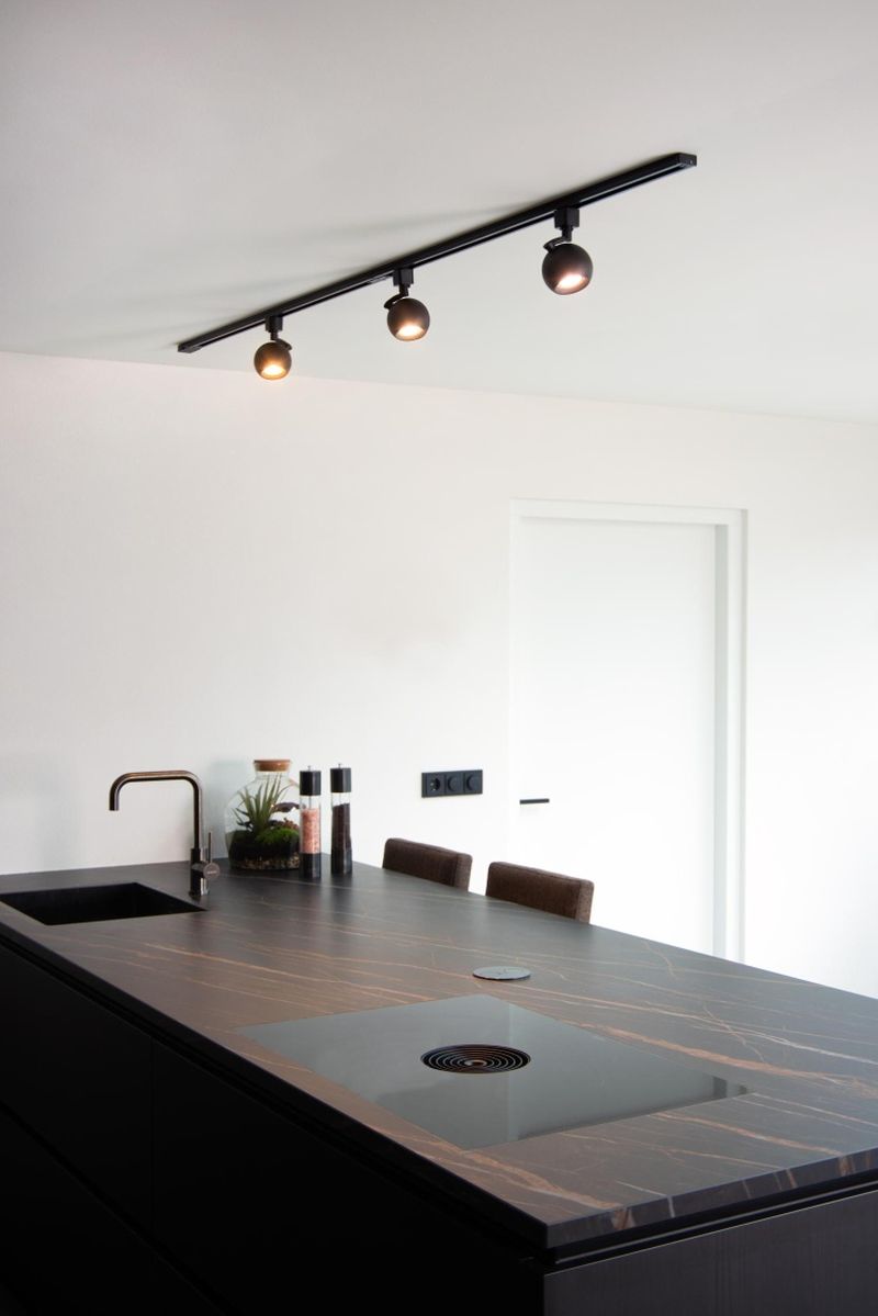 Lucide TRACK FAVORI Track spot - 1-okruhový systém osvetlenia trate - 1xGU10 - čierny (predĺženie)